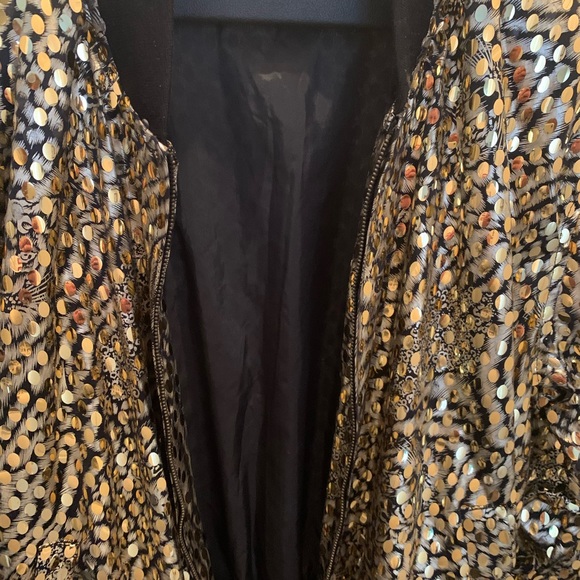 Vintage jacket Lion print - Picture 6 of 7